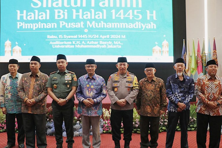 Kapolri ApresiasI Peran Muhammadiyah dalam Menjaga Kedamaian Selama Proses Pemilu